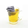 Silicone hippo formad - te infuser - återanvändbar - 1pcs