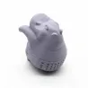 Silicone hippo formad - te infuser - återanvändbar - 1pcs
