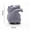 Silicone hippo formad - te infuser - återanvändbar - 1pcs