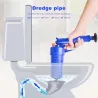 Air pump plunger - tukkeutunut poistaja - kylpyhuone