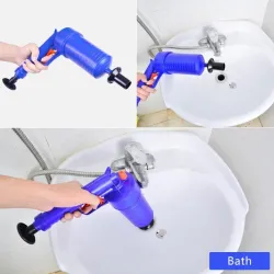 Luftpump plunger - igensatt remover - badrum