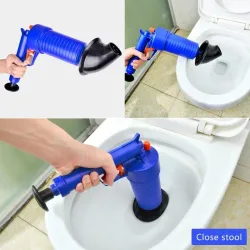Luftpump plunger - igensatt remover - badrum