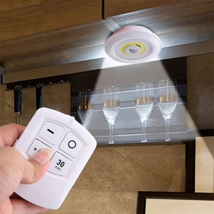 3W LED ljus - skåp - trådlös - för sovsal