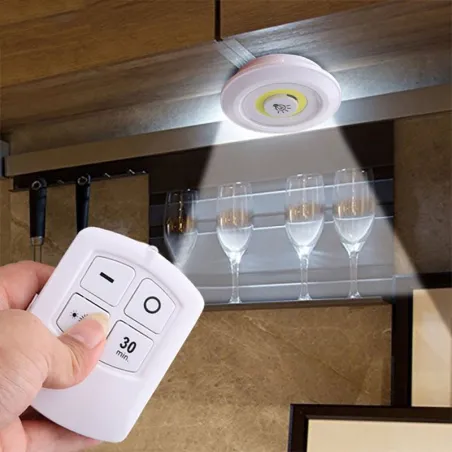 3W LED light - cabinet - wireless - for dormitory closetVerlichting