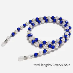 Beaded glasögonkedja - läsglasögon - multifärg