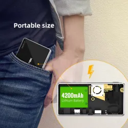 Projecteur mobile - 150 pouces - smart home théâtre - led