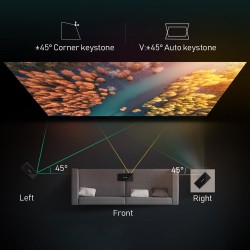 Mobile projector - 150inch - smart home theater - led