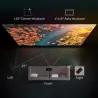 Projetor móvel - 150 polegadas - home theater inteligente - led