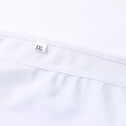 Alhainen vyötärö kaksi osaa uimapuku - plus size - musta - valkoinen