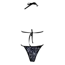 Vintage print bikini set - uimavaatteet