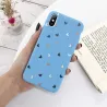 Silicone case for iPhone - back cover - Love hearts