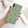 Silicone case for iPhone - back cover - Love hearts