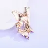 Brochesmariposa de cristal - broche de lujo