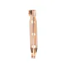 Borboletas duplas e flor - broche de cristal