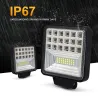Barra LED - lampada spot per auto fuoristrada - trattori - SUV - camion - 72W - 126W / 12V - 24V