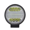barre LED - lampe de lumière spot pour voitures hors route - tracteurs - VUS - camions - 72W - 126W / 12V - 24V
