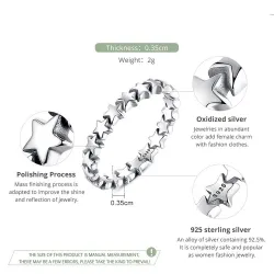 Anillosplata de ley 925 - anillo elegante