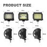 LEDLuz de coche LED - 6W 72W 60W - Camiones - barra ligera