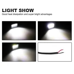 LEDLuz de coche LED - 6W 72W 60W - Camiones - barra ligera