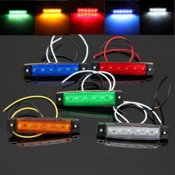 Lumières extérieures de voiture - LED - 6SMD - 12V/24V