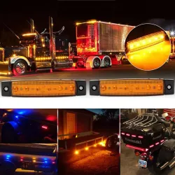 Luzes externas do carro - LED - 6SMD - 12V/24V