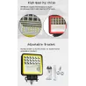 Barra de luces LEDBarra LED - lámpara de luz para coches fuera de la carretera - tractores - SUV - camiones - 72W - 126W / 12...