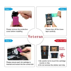 Veteran Ink Cartridge - 650XL - Svart - Färg