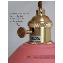 E27 - Modern vägglampa med switch