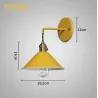 ApliquesE27 - Lámpara de pared moderna con interruptor