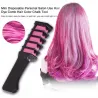 Mini pettine di tintura temporanea monouso per capelli