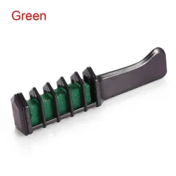 Mini pettine di tintura temporanea monouso per capelli
