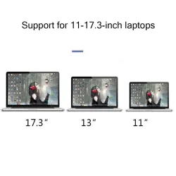 Aluminium Laptop-hållare - vikbar - justerbar monter