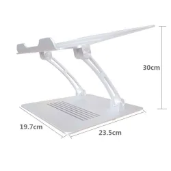 Aluminum Laptop holder - foldable - adjustable standAccessories