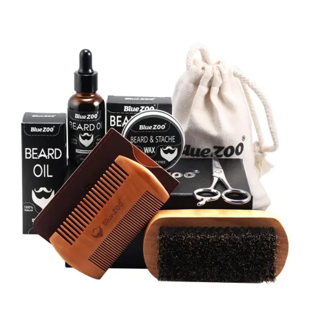 Olja - vax - kam - saxar - skägggrooming set - 7 bitar