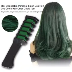 Tinte para el cabelloMini peine de cabello temporal desechable
