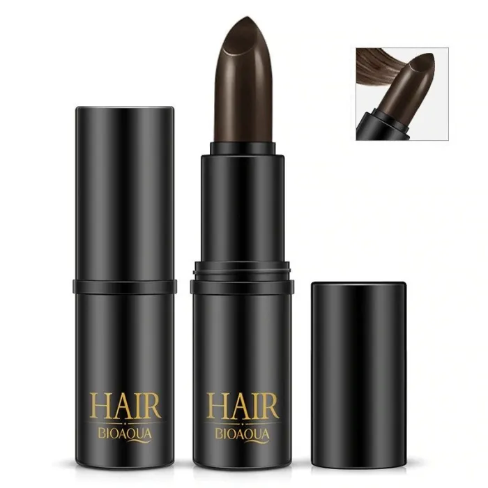 Risolvere i capelli grigi Temporary - bastone crema per capelli nero - tintura dei capelli
