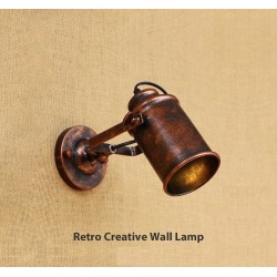 Retro creative wall light - lamp - adjustable - single - double head