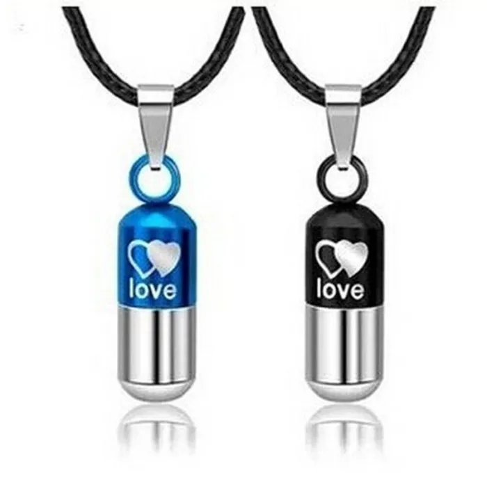 Rakkauspilleri - kapseli pendant - unisex