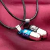 Collarespíldora del amor - colgante de cápsulas - unisex