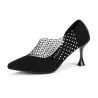 Tacones altosBombas de cristal - negro