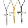 Cross christian Collane - oro - argento - nero