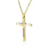Cross christian Collane - oro - argento - nero