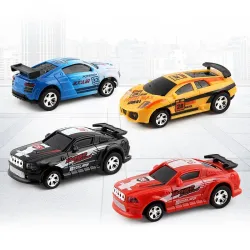 Telecomando micro auto da corsa - soda può - multi colore