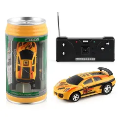 Telecomando micro auto da corsa - soda può - multi colore
