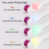 MasajeAguja de micro eléctrica con LED - rodillo derma de titanio - antirrugas - masaje facial rejuvenecedor / masaje corporal
