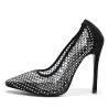 Glitter Damenpumpen - 4 Farben