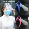 Masque de protection - réglable - transparent - visière