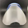 Maschera di sicurezza - regolabile - trasparente - visiera