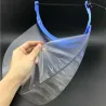 Maschera di sicurezza - regolabile - trasparente - visiera