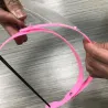 Maschera di sicurezza - regolabile - trasparente - visiera